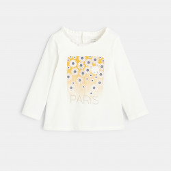 T-shirt fleuri Paris