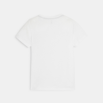 T-shirt basique manches courtes blanc garçon