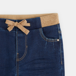 Pantalon jegging denim bleu...