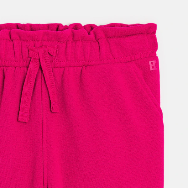 Pantalon de jogging confort rose fille