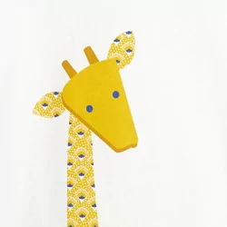 Pyjacourt 2 pièces motif girafe