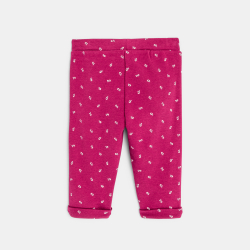 Pantalon molleton fleuri...
