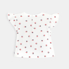 T-shirt coccinelles rouge bébé fille