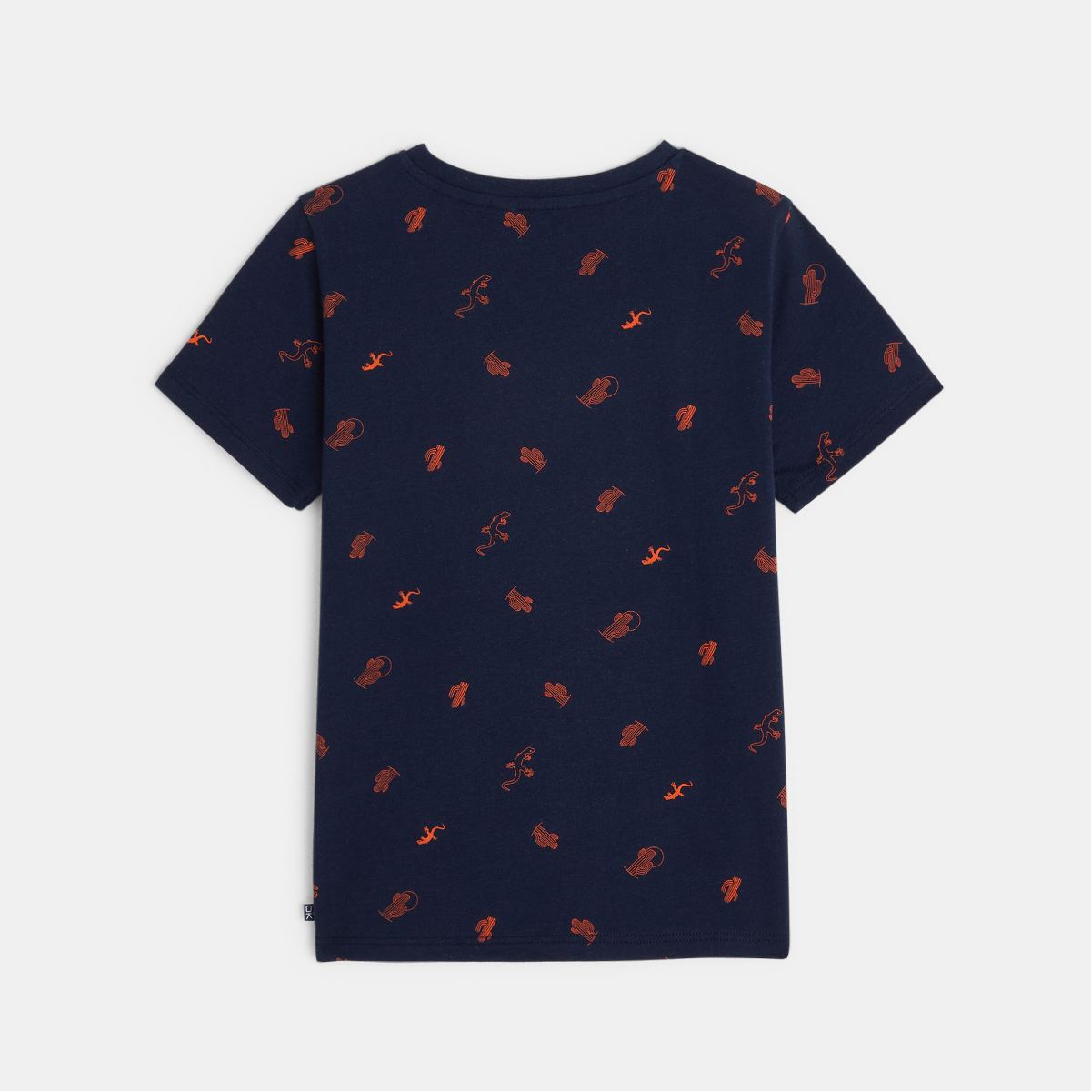 T-shirt imprimé de petits motifs cactus