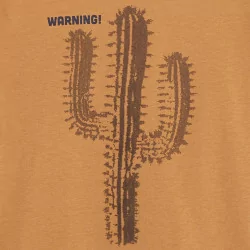 T-shirt manches courtes motif cactus