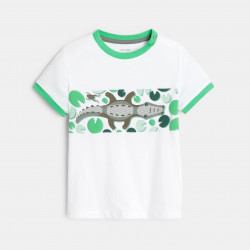 T-shirt crocodile coton...