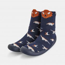 Chausson chaussette dinosaures