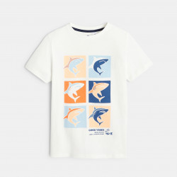 T-shirt à motifs requins
