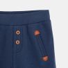 Jogpant molleton coton bio couleur bleu bébé garçon