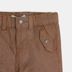 Pantalon coton fantaisie à...