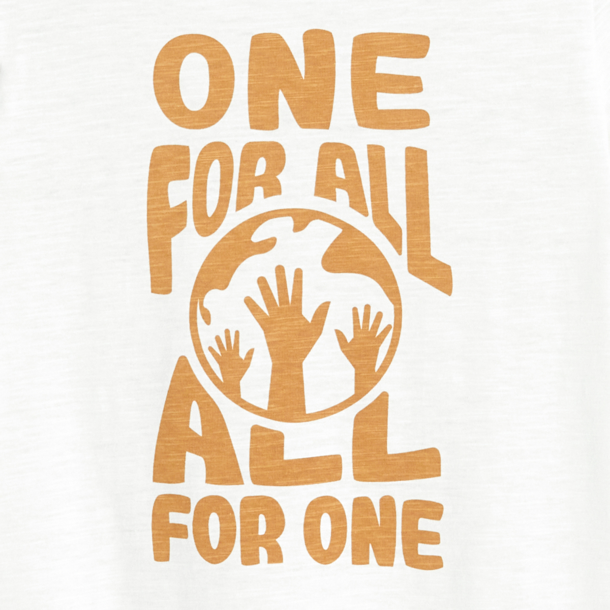 T-shirt manches courtes "one for all all for one"