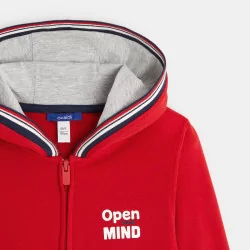 Sweat-shirt à capuche "open mind"