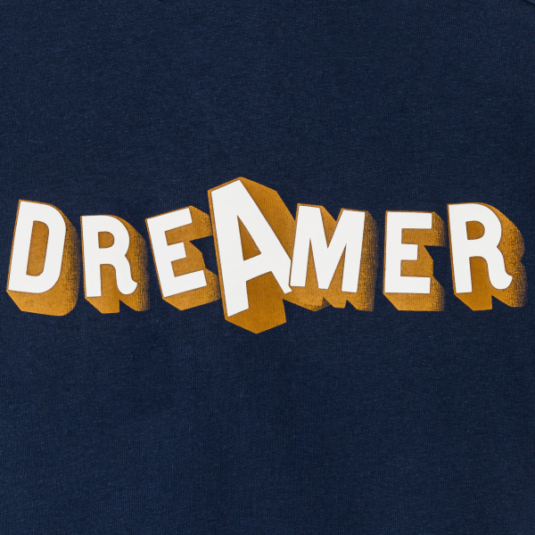 T-shirt à message bleu garçon