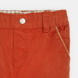 Pantalon toile rouge bébé...
