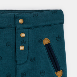 Pantalon coton doublé...