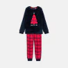 Pyjama de Noël rouge garçon