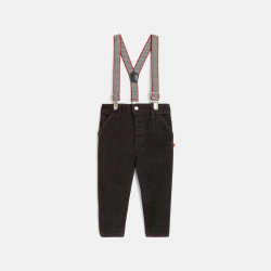 Pantalon velours fantaisie...
