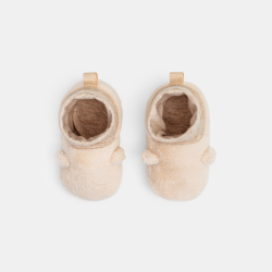 Chaussons chaussettes rose...