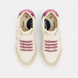 Baskets street blanches fille