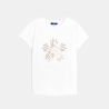 T-shirt manches courtes à sequins couleur Fille
