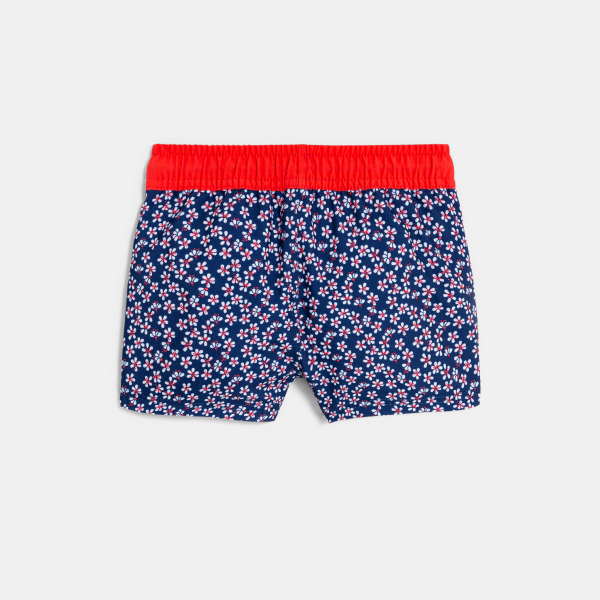 Short de bain imprimé bleu bébé garçon