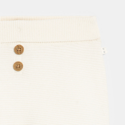 Pantalon à pieds en maille...