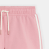 Short en molleton rose Fille