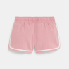 Short en molleton rose Fille