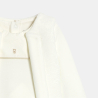 Dors-bien velours avec gilet sans manches soft boa blanc bébé garçon