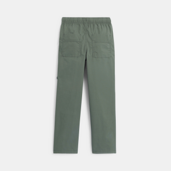 بنطلون قابل للطي باللون الكاكي للأولاد