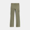 Pantalon cargo vert kaki Fille