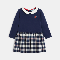 فستان 2 في 1، من الميلتون باللون الأزرق للفتيات الرُضع