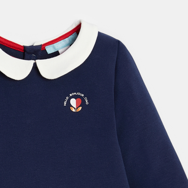 فستان 2 في 1، من الميلتون باللون الأزرق للفتيات الرُضع