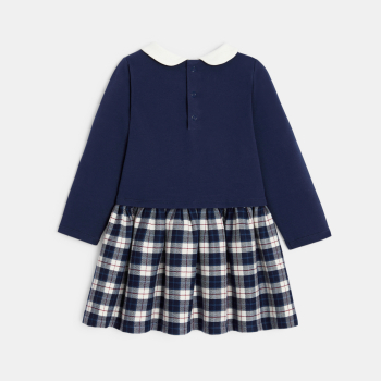 فستان 2 في 1، من الميلتون باللون الأزرق للفتيات الرُضع