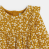 Robe matelassée fleurie bébé fille