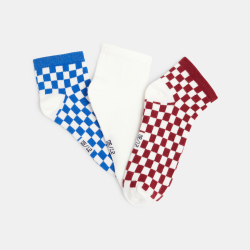 Chaussettes à carreaux (lot...