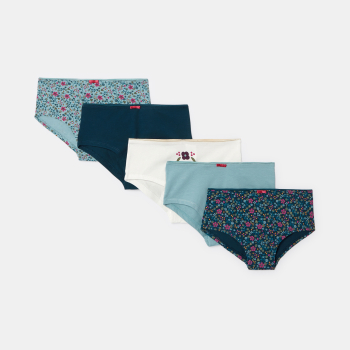 ُتبّان بوكسر للفتيات (مجموعة من 5 قطع)