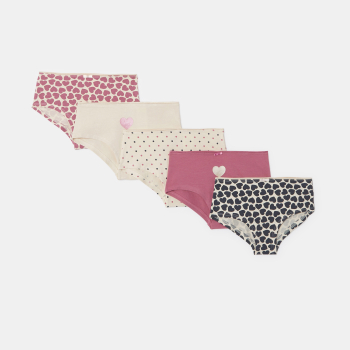 ُتبّان بوكسر للفتيات (مجموعة من 5 قطع)