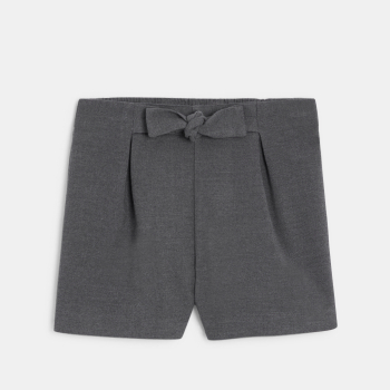 Short chic grise Fille