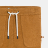 Pantalon maille souple marron bébé garçon