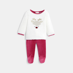 Pyjama chaud en soft boa et...