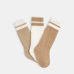 Chaussettes hautes maille...