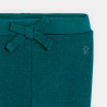 Pantalon souple taille élastiquée vert bébé fille