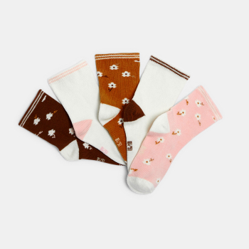 جوارب جاكار بنقشة الزهور...