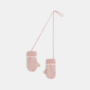 Moufles en maille tricot...