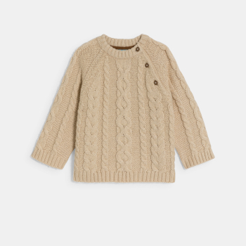 كنزة تريكو محبوكة بغرزة...