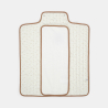 Tapis à langer de voyage étoile blanc naissance mixte