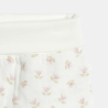 Ensemble 3 pièces fleuri rose naissance fille