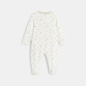 Dors-bien velours étoiles beige bébé garçon