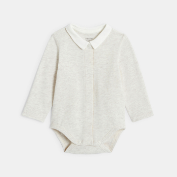 طقم من 3 قطع من القطن مزينة برسوم النجوم، باللون الأبيض للمواليد الذكور